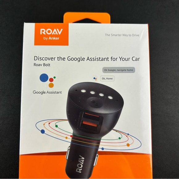 Roav by Anker 2-Port USB Bolt Charger with Google Assistant - Picture 3 of 11
